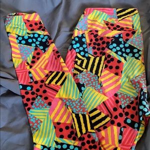 Wild Print LuLaRoe One Size Leggings
